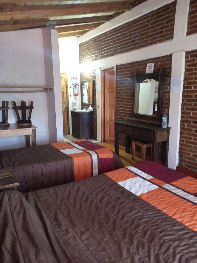 Cabanas Los Bosques Del Zembo Huasca de Ocampo Esterno foto