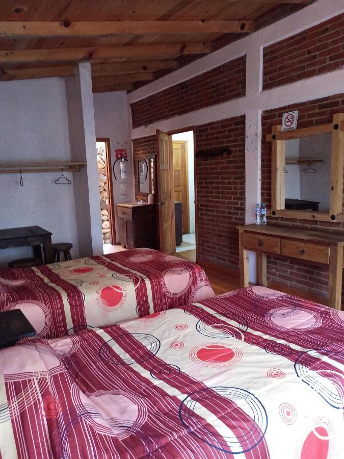 Cabanas Los Bosques Del Zembo Huasca de Ocampo Esterno foto