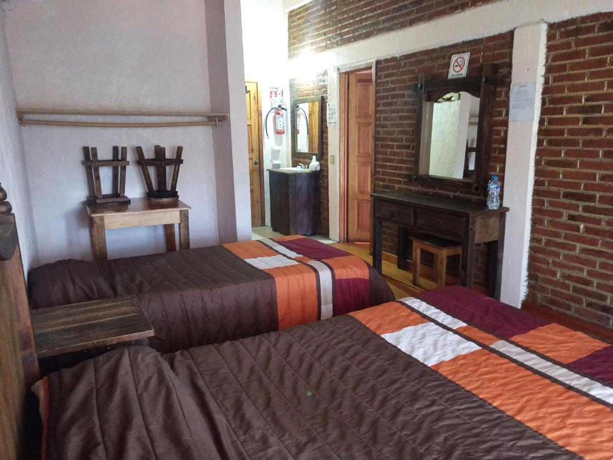 Cabanas Los Bosques Del Zembo Huasca de Ocampo Esterno foto
