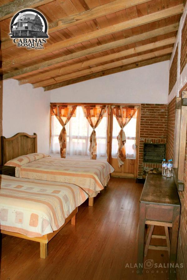 Cabanas Los Bosques Del Zembo Huasca de Ocampo Esterno foto