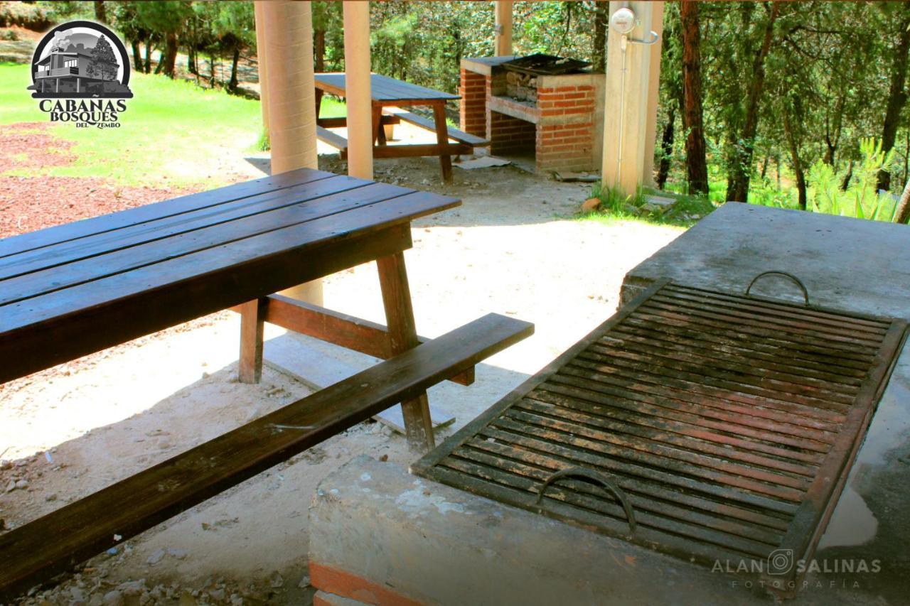 Cabanas Los Bosques Del Zembo Huasca de Ocampo Esterno foto